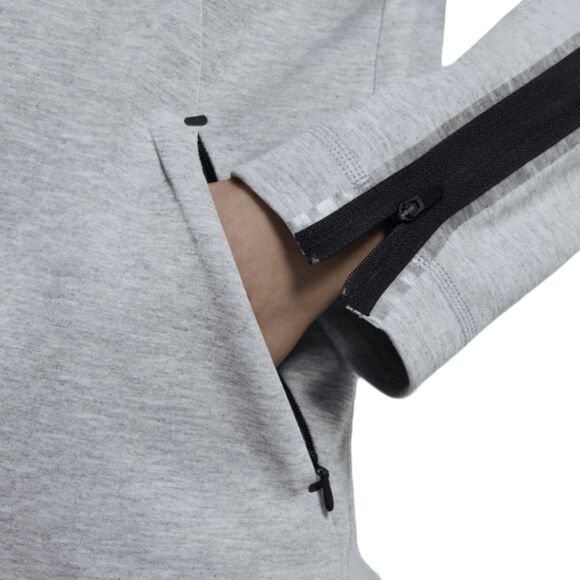 Nike Tech Fleece Windrunner Jacket Womens M Gray Full Zip EUC CW4296-063 - Picture 10 of 13